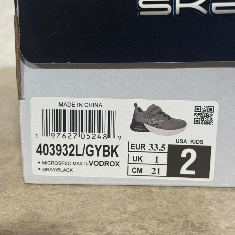 Skechers Microspec Max II Boys Sneakers - Picture 7 of 7